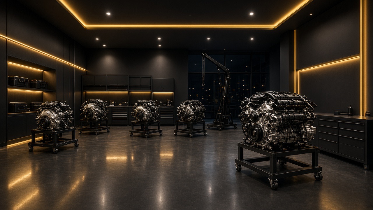 Our clean engine workshop in Hamburg