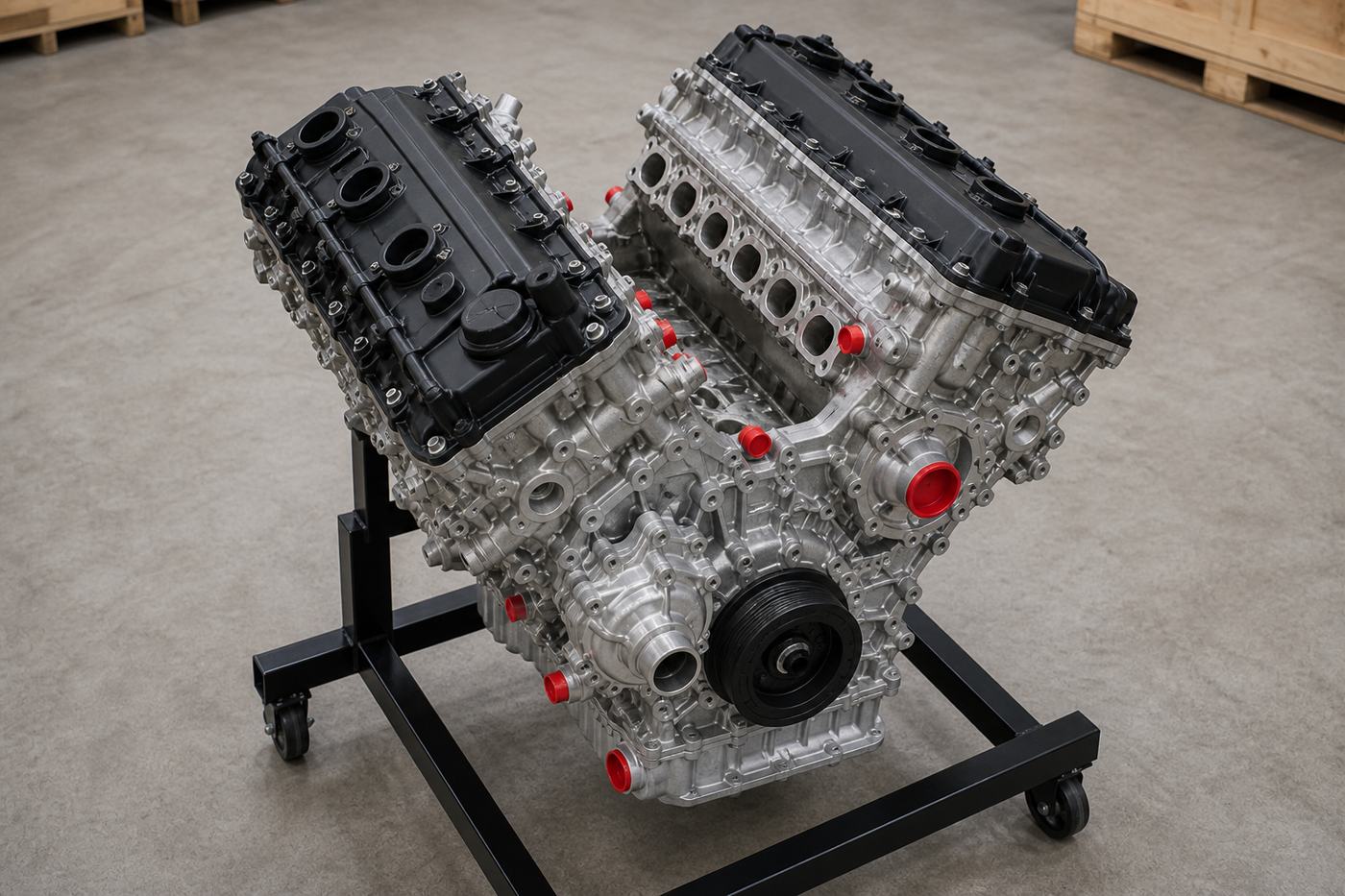 Land Rover Defender 110 1987 M57D25 163 hp Long block, R380 5-speed, BMW E39 530d, LHD photo 1