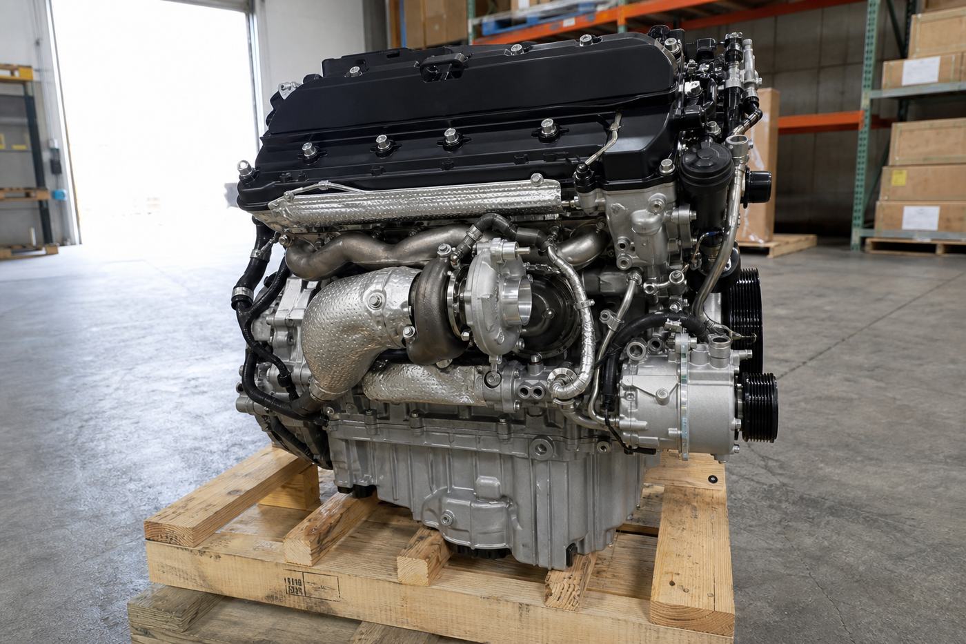 Land Rover Defender 127 1984 M57D25 163 hp Long block, R380 5-speed, BMW E39 530d, LHD photo 1